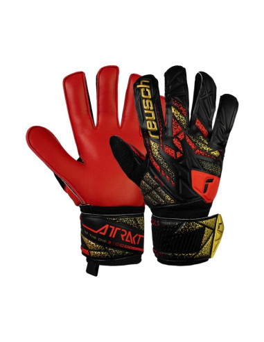 Rękawice bramkarskie reusch attrakt solid 5570515