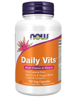 NOW FOODS Daily Vits - Witaminy i Minerały (120 kaps.)