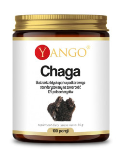 Yango Chaga - Ekstrakt 10% Polisacharydów (50 G)