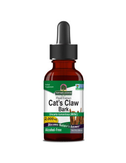 NATURE'S ANSWER Cat's Claw Bark - Ekstrakt z kory kociego pazura (60 ml)