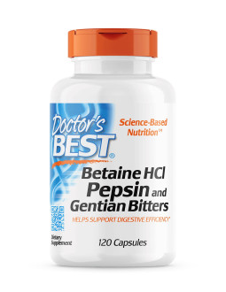 Betaina HCL + Pepsyny + Korzeń Goryczki (120 kaps.)