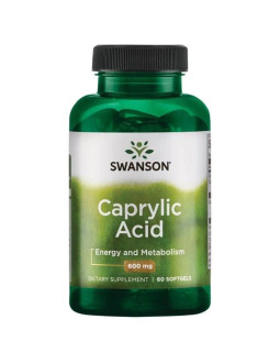 Caprylic Acid 600 mg (60 kaps.)