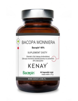 Kenay Bacopa Monniera Bacopin 40% (60 Kaps.)