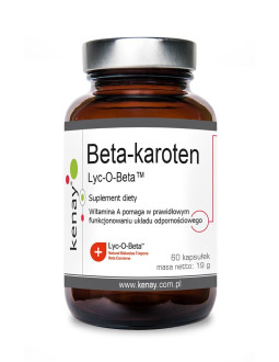 KENAY Beta karoten (Prowitamina A) Lyc-O-Beta (60 kaps.)
