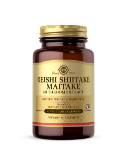 Reishi, Shiitake, Maitake - Mushroom Extract (50 kaps.)