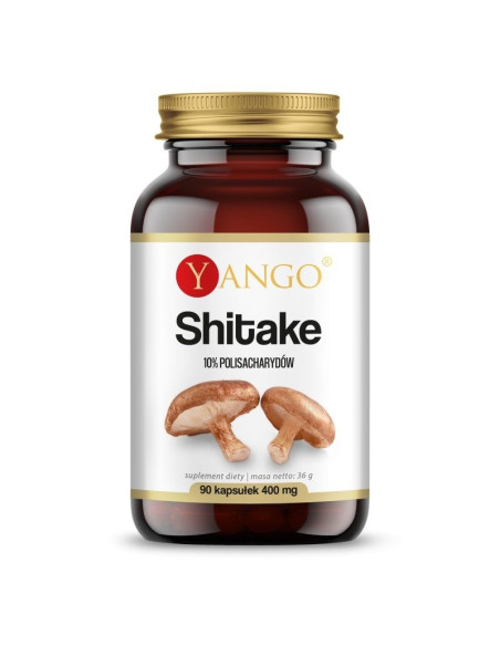 Shitake - ekstrakt 10% polisacharydów (90 kaps.)