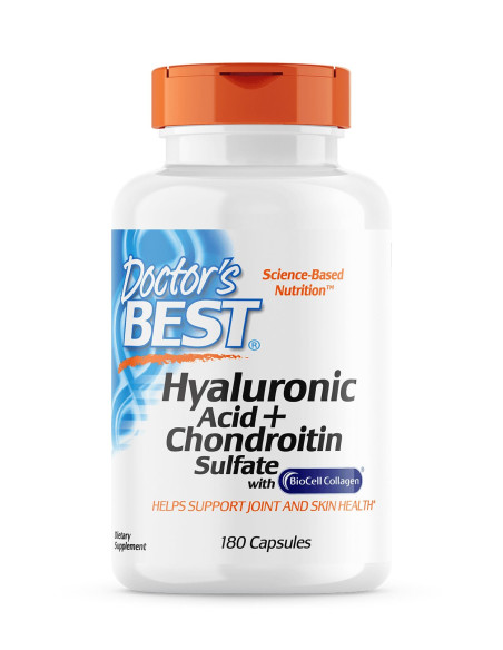 Hyaluronic Acid + Chondroitin Sulfate with BioCell Collagen (180 kaps.)