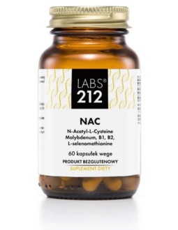 Labs212 Nac - N-Acetylo-L-Cysteina 300 Mg (60 Kaps.)