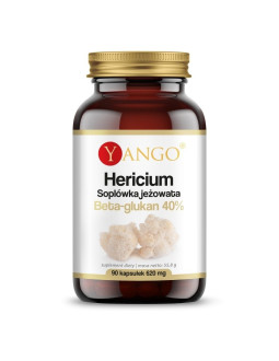 Hericium - ekstrakt 40% beta-glukanu (90 kaps.)