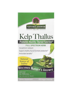 Nature's Answer Kelp Thallus - Kelp (100 Kaps.)