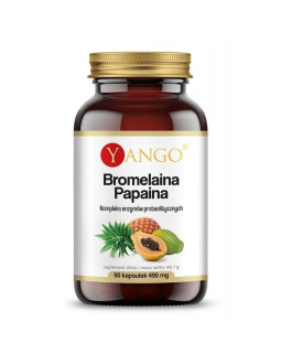 Bromelaina + Papaina (90 kaps.)