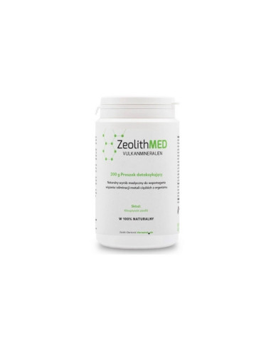 Zeolithmed Zeolit Medyczny Naturalny  Zeolit Klinoptylolit Detox (200 G)