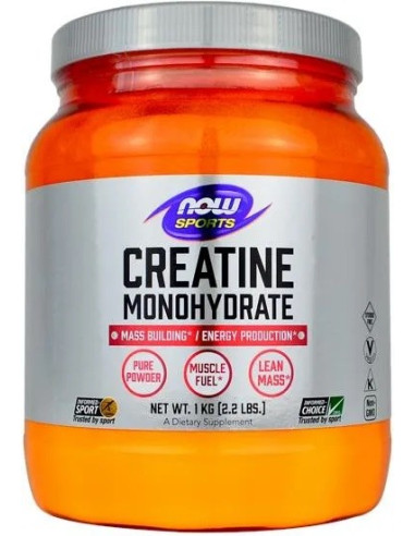 Now Foods Creatine Monohydrate - Kreatyna Monohydrat W Proszku (1 Kg)