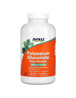 Potassium Gluconate Powder - Glukonian Potasu (454 g)