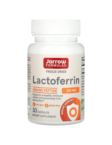 Jarrow Formulas Lactoferrin 250 Mg - Laktoferyna 250 Mg (30 Kaps.)