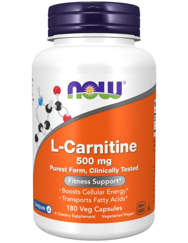 L-Carnitine 500 mg (180 kaps.)