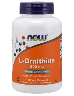 L-Ornithine 500 mg (120 kaps.)
