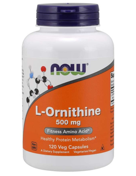 L-Ornithine 500 mg (120 kaps.)