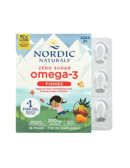 Nordic Omega-3 Fishies (36 żelków)