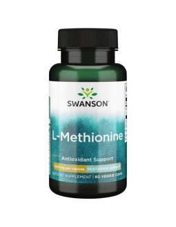 AjiPure L-metionina 500 mg (60 kaps.)
