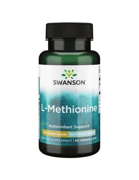 AjiPure L-metionina 500 mg (60 kaps.)