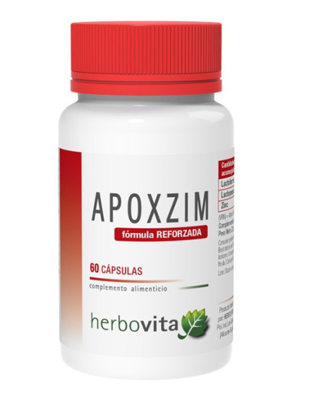 Herbovita Apoxzim - Laktoferyna + Laktoperoksydaza + Cynk (60 Kaps.)