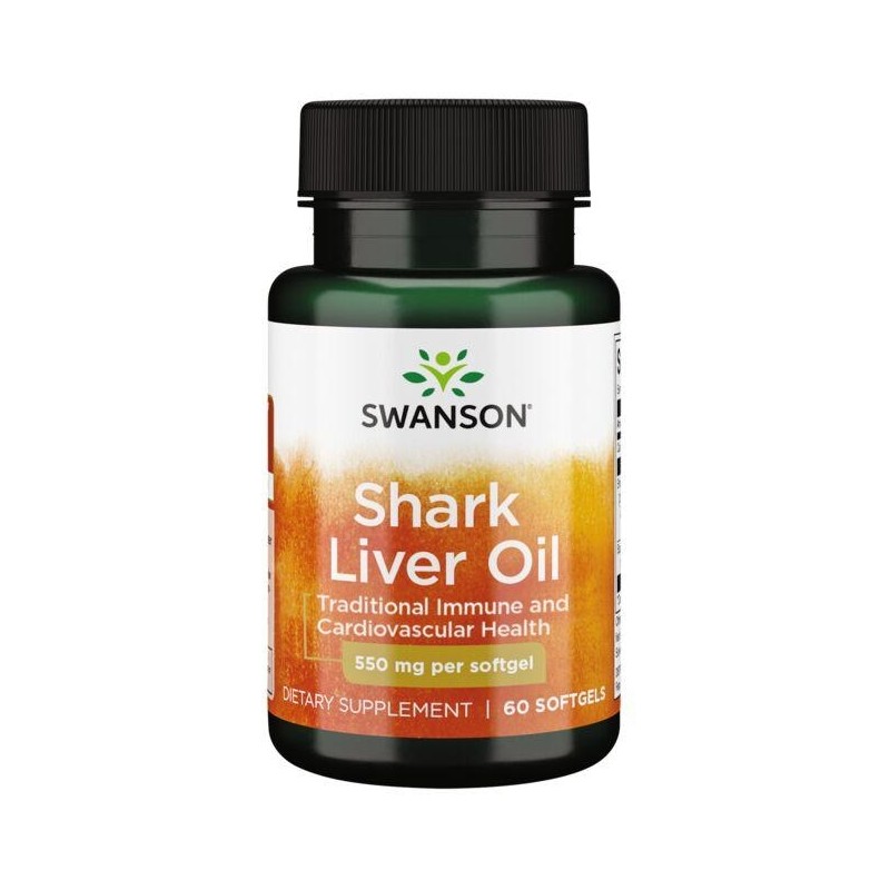 Shark Liver Oil 550 mg (60 kaps.)