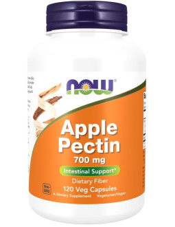 Now Foods Apple Pectin - Pektyna Jabłkowa 700 Mg (120 Kaps.)