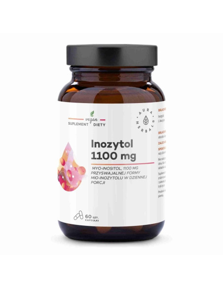 Aura Herbals Inozytol 1100 Mg (60 Kaps.)