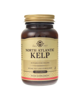 Solgar North Atlantic Kelp (Jod) 200 Mcg (250 Tabl.)