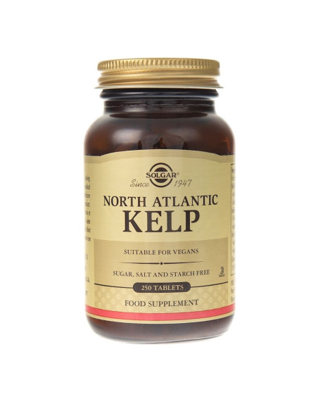 Solgar North Atlantic Kelp (Jod) 200 Mcg (250 Tabl.)