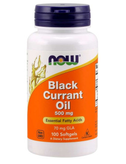 Black Currant Oil - Olej z Czarnej Porzeczki 500 mg (100 kaps.)