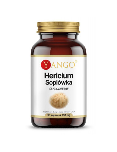 Hericium - ekstrakt 10% polisacharydów (90 kaps.)