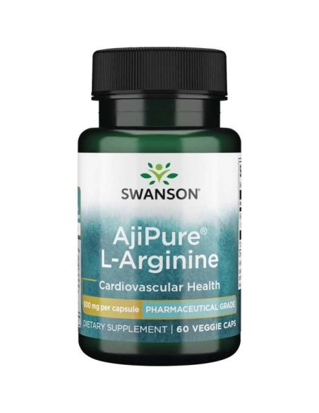 AjiPure L-Arginina 500 mg (60 kaps.)