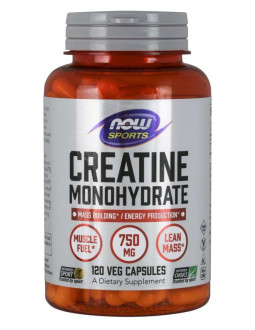 Creatine Monohydrate - Monohydrat Kreatyny 750 mg (120 kaps.)