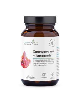 Czerwony ryż + Karczoch (60 kaps.)