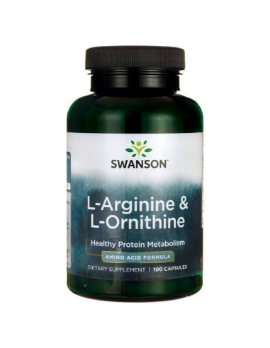 L-Arginina & L-Ornityna (100 kaps.)