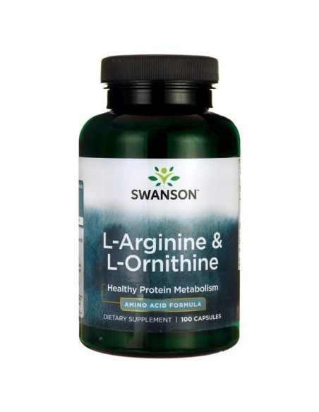 L-Arginina & L-Ornityna (100 kaps.)