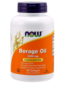 Borage Oil GLA - Olej z Ogórecznika 1000 mg (120 kaps.)