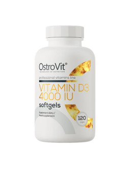 Ostrovit Witamina D3 4000 Iu (120 Kaps.)