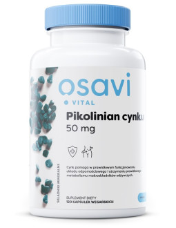 OSAVI Pikolinian cynku 50 mg (120 kaps.)