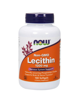 Lecytyna 1200 mg non GMO (100 kaps.)