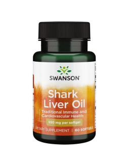 Shark Liver Oil 550 mg (60 kaps.)