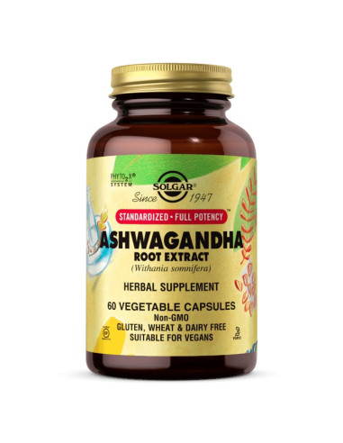 Solgar Ashwagandha Root Extract (60 Kaps.)