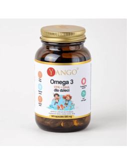 YANGO Omega 3 dla dzieci EPA + DHA (60 kaps.)