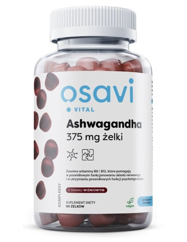 Osavi Ashwagandha 125 Mg (90 Żelek)