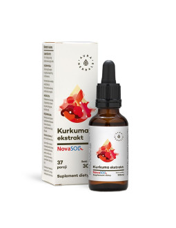 Kurkuma Nova Sol - ekstrakt w kroplach (30 ml)
