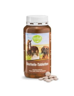 Tierlieb Drożdże Piwne Dla Psów, Kotów I Koni  (400 Tabl.)