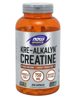 Kre-Alkalyn® Creatine - Buforowany Monohydrat Kreatyny 750 mg (240 kaps.)