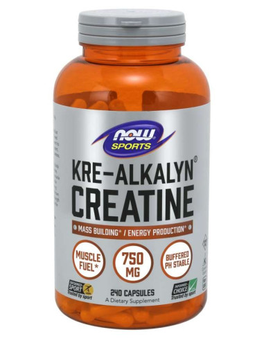 Kre-Alkalyn® Creatine - Buforowany Monohydrat Kreatyny 750 mg (240 kaps.)